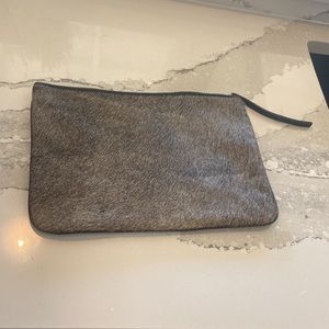 Banana Republic Calf Hair clutch/ envelope bag